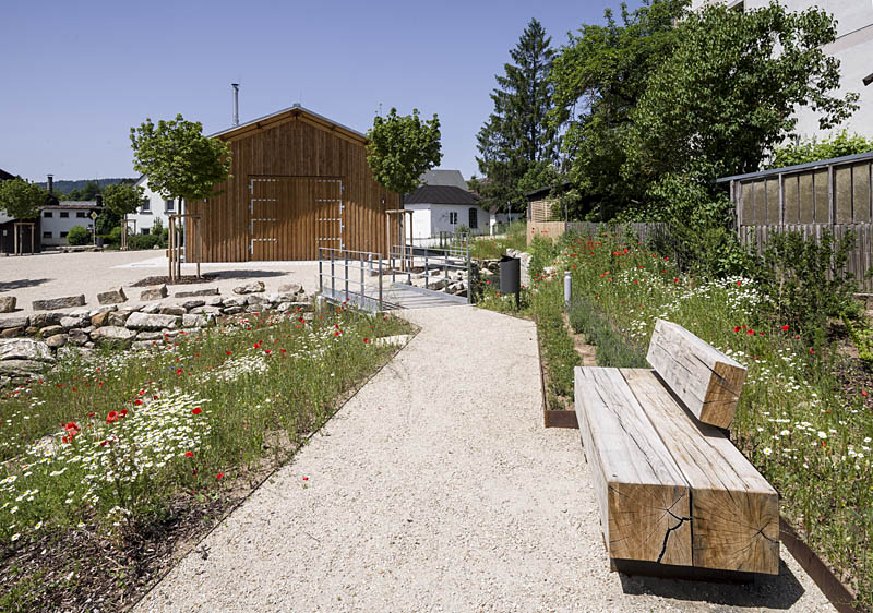 Rustikale Balken Bank