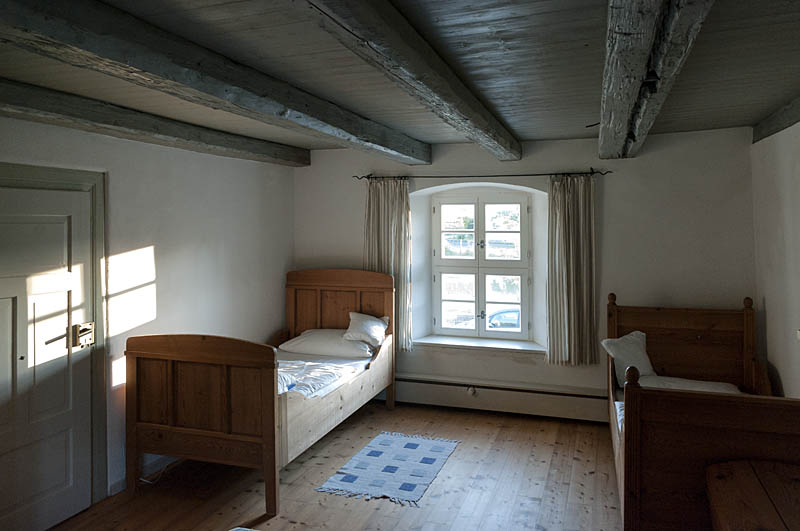 Schlafzimmer nach historischem Vorbild